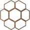 Ekena Millwork Florin Wood Fretwork Pierced Ceiling Medallion, Walnut, 32"OD x 11 1/4"ID x 3/8"T CMWP32X32X0375FOWA - alternate 3